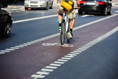 cycling bike lane